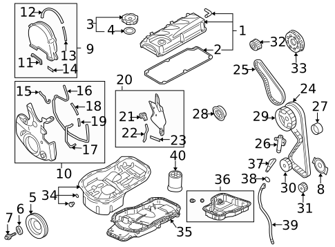 Engine Parts for 2005 Mitsubishi Outlander #0