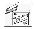 5530306041B1 - : 2007-2011 Toyota Camry - Glove Box Assembly for Toyota: Camry Image