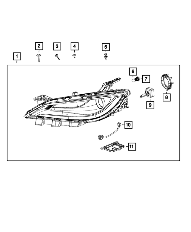 6510419AA - Electrical: Tapping Hex Head Screw And Washer for Mopar Image