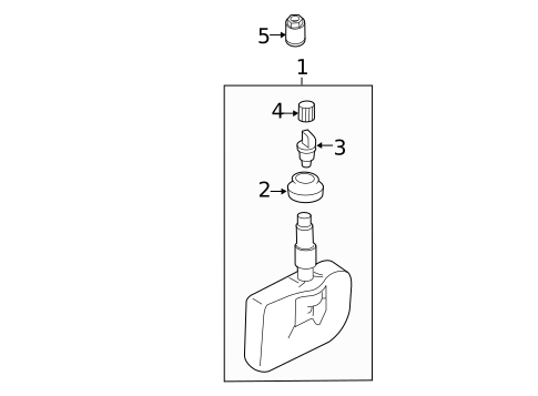 Tire Pressure Monitor Components for 2007 Mazda RX-8 #0
