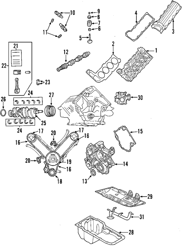 68144707AA - Engine: Cylinder Head for Mopar Image