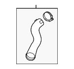 282832S310 - Cooling System: Inlet Hose for Hyundai Image