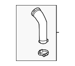 282732S310 - Cooling System: Outlet Hose for Hyundai Image