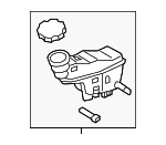 58511J9000 - Body: Reservoir for Hyundai: Kona, Veloster Image