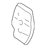 55220AD010 - Body: Heat Deflector for Toyota: Tacoma Image