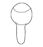 9016440093 - Body: Lock Assembly Screw for Toyota: 4Runner, Celica, Corolla, Crown Signia, Prius, Prius Prime, Tacoma Image