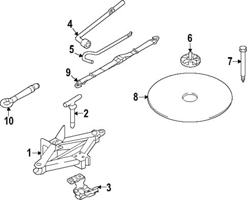 Jack & Components for 2024 Mazda CX-90 #0