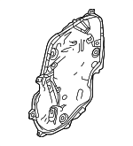 6783160210 - Body: Water Deflector for Lexus: LX600, LX700h Image