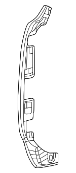 6786560010 - Body: Rear Weather-strip for Lexus: LX600, LX700h Image