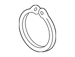 N0124201 - Suspension: Inner Joint Clip for Porsche Image image