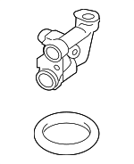 17228678822 - Cooling System: Thermostat for BMW: 230i, 230i xDrive, 330i, 330i xDrive, 430i, 430i Gran Coupe, 430i xDrive, 430i xDrive Gran Coupe, 540i, 540i xDrive, 740i, 740i xDrive, 750i xDrive, 840i, 840i Gran Coupe, 840i xDrive, 840i xDrive Gran Coupe, M2, M240i, M240i xDrive, M3, M340i, M340i xDrive, M4, M440i, M440i Gran Coupe, M440i xDrive, M440i xDrive Gran Coupe, M5, M550i xDrive, M8, M8 Gran Coupe, M850i xDrive, M850i xDrive Gran Coupe, X3, X4, X5, X6, X7, Z4 Image