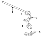 4637097 - Suspension: Stabilizer Bar for Mopar Image