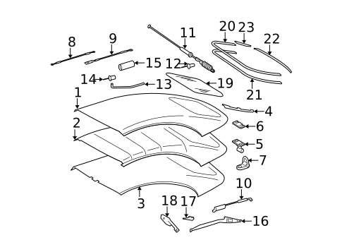 Cover & Components for 2007 Mercedes-Benz CLK63 AMG #0