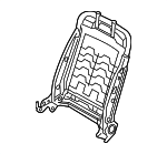 883103Y010 - Body: Seat Back Frame for Hyundai: Elantra Image