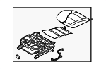 881003Y000PBU - : 2011-2012 Hyundai Elantra - Cushion Assembly for Hyundai: Elantra Image