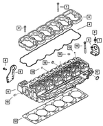 3928873 - 5.9L Turbo Diesel; Engine: Hex Flange Head Bolt for Mopar Image image