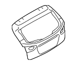 60809FL00A9P - Body: Lift Gate for Subaru: Crosstrek, Impreza Image