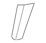 890534D110CS - Body: Recline Lever for Hyundai: Entourage Image