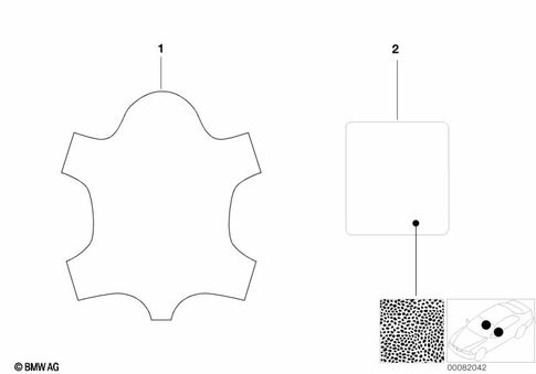 Upholstery Code and Material for 1996 BMW 325is #3