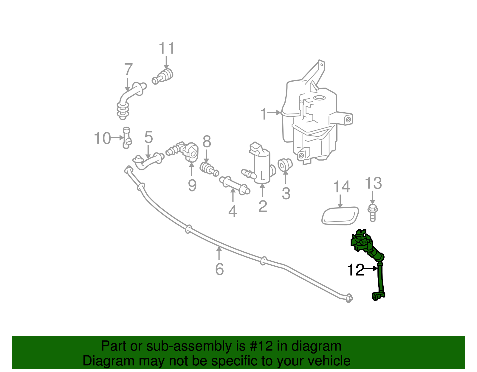 Toyota Prius Shift Control Actuator 35580-47010 – OEM 2004-2009 (Used)