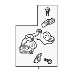 TK783908YD - Engine: Inner Bracket for Mazda: 6, CX-5, CX-9 Image