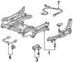 81630SV1L32 - : Recline Adjuster for Acura Image
