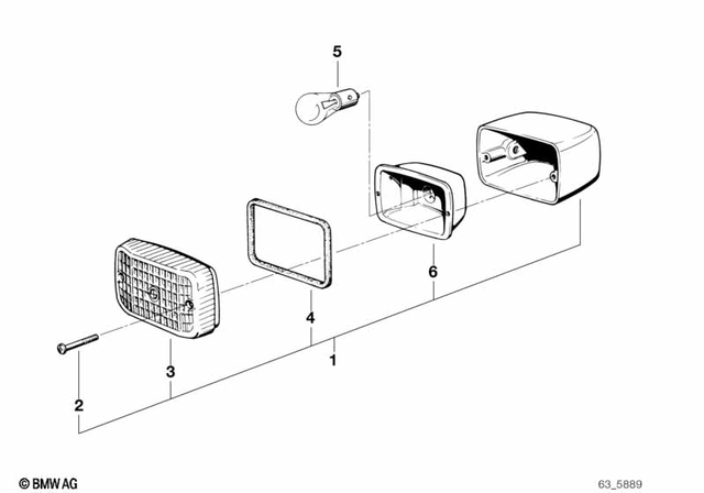 63231243442 - Lights: Turn Indicator - Olsa for BMW-Motorrad Image