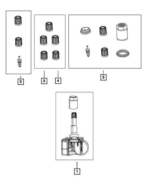 Tire Monitoring System for 2013 Jeep Compass #0