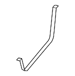 8E0201654AA - Fuel System: Fuel Tank Strap for Audi: A4, A4 Quattro, RS4, S4 Image