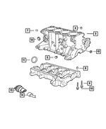 RL093711AG - Engine 2.4L Four Cylinder: Short Block for Mopar Image