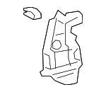 5524250011 - Body: Side Cover for Lexus: LS500, LS500h Image