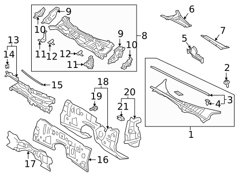 Cowl for 2024 Lexus LS500h #0