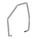 6231252040B1 - Body: Front Weather-strip for Toyota Image