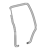 6233152010B1 - Body: Rear Weather-strip for Toyota Image