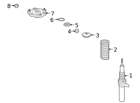 Shocks & Struts for 2005 Porsche 911 #0