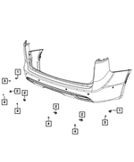 6YD83LPSAB - Electrical: Park Assist Sensor for Mopar Image image