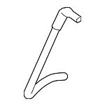 61219311080 - Electrical: Battery Vent Tube for BMW Image