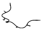 46420WB001 - Body: Park Brake Cable for Toyota Image