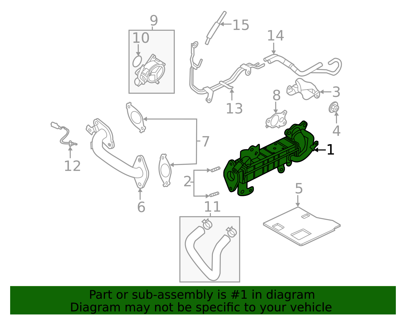 2019 Mazda CX-5 | Egr Cooler | SH02-20-30Y | Mazda Online Parts