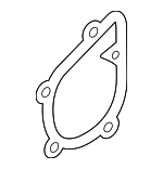 251242GTA0 - Cooling System: Pump Gasket for Hyundai: Elantra N, Kona N, Santa Cruz, Santa Fe, Santa Fe Sport, Sonata, Tucson, Veloster N Image