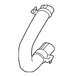 AJ88548 - : Feed Line for Jaguar: S-Type, Super V8, Vanden Plas, XJ8, XJR Image