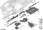 51459348818 - : Foot-Well Trim Driver Top for BMW Image