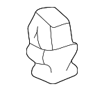 7664760040 - : Mud Guard Retainer for Lexus Image