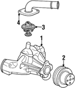 8125500530 - : Engine Water Pump Pulley for Isuzu Image