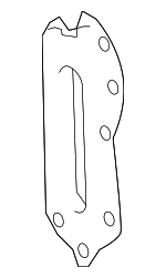 5711830050 - Body: Retainer for Lexus: GS F, GS Turbo, GS200t, GS300, GS350, GS430, GS450h, GS460, IS F, IS200t, IS250, IS300, IS350, IS500, RC F, RC200t, RC300, RC350 Image