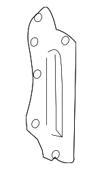 5711730050 - Body: Retainer for Lexus: GS F, GS Turbo, GS200t, GS300, GS350, GS430, GS450h, GS460, IS F, IS200t, IS250, IS300, IS350, IS500, RC F, RC200t, RC300, RC350 Image