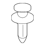 9046707217 - Body: Sight Shield Clip for Lexus: CT200h, ES250, ES300h, ES350, GX460, GX550, IS F, IS200t, IS250, IS300, IS350, IS500, LC500, LC500h, LS460, LS500, LS500h, LS600h, LX570, LX600, LX700h, RC F, RC200t, RC300, RC350, RX350, RX350h, RX350L, RX450h, RX450h+, RX450hL, RX500h, RZ300e, RZ450e, UX200, UX250h, UX300h Image