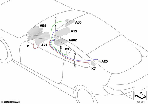 Scope of Repair Work Main Wiring Harness for 2026 BMW BMW ALPINA B8 #4
