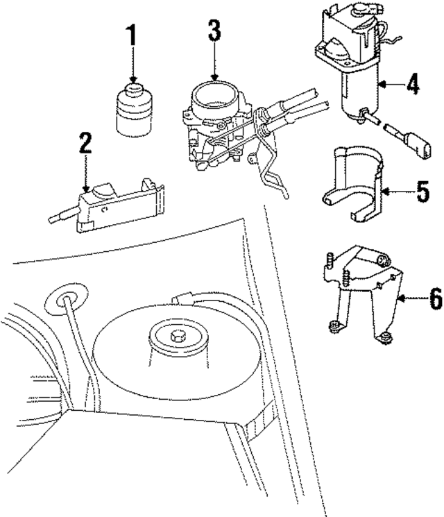 XS8Z9C735AA - : Cruise Servo for Ford: Contour | Mercury: Cougar, Mystique Image