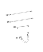 68606644AA - Electrical: Ground Strap for Dodge: Durango Image